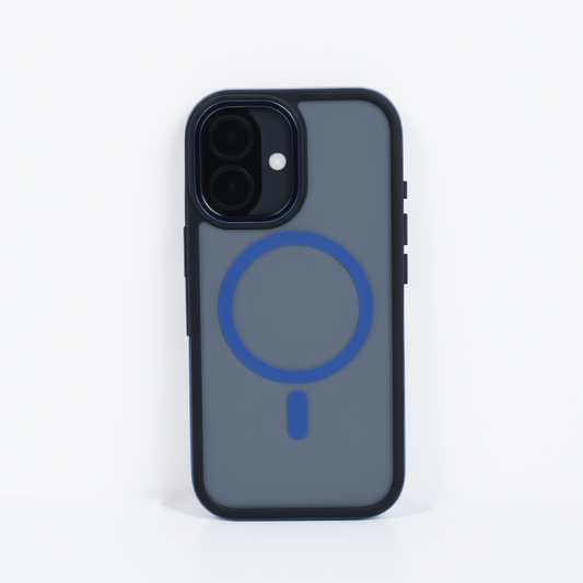 Monocase Luxe - iPhone 16 (Navy Blue)