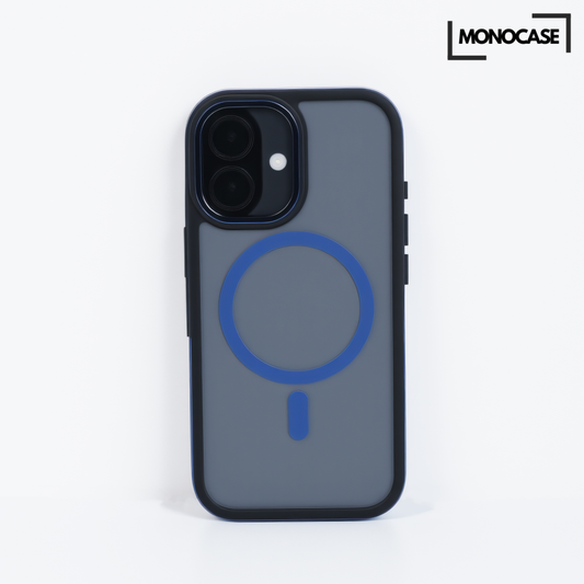 Monocase Luxe - iPhone 16 (Navy Blue)