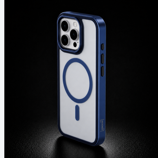 Monocase Luxe - iPhone 16 Pro (Navy Blue)