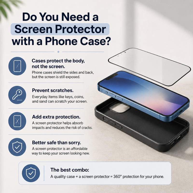 Do You Need a Screen Protector With a Phone Case