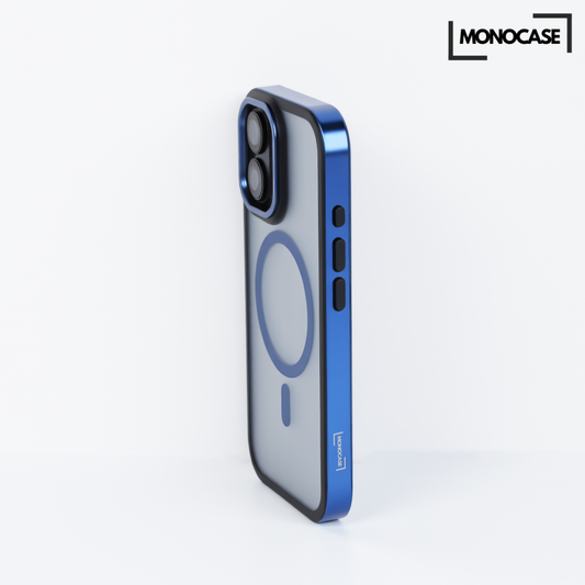 Monocase Luxe - iPhone 16 (Navy Blue)