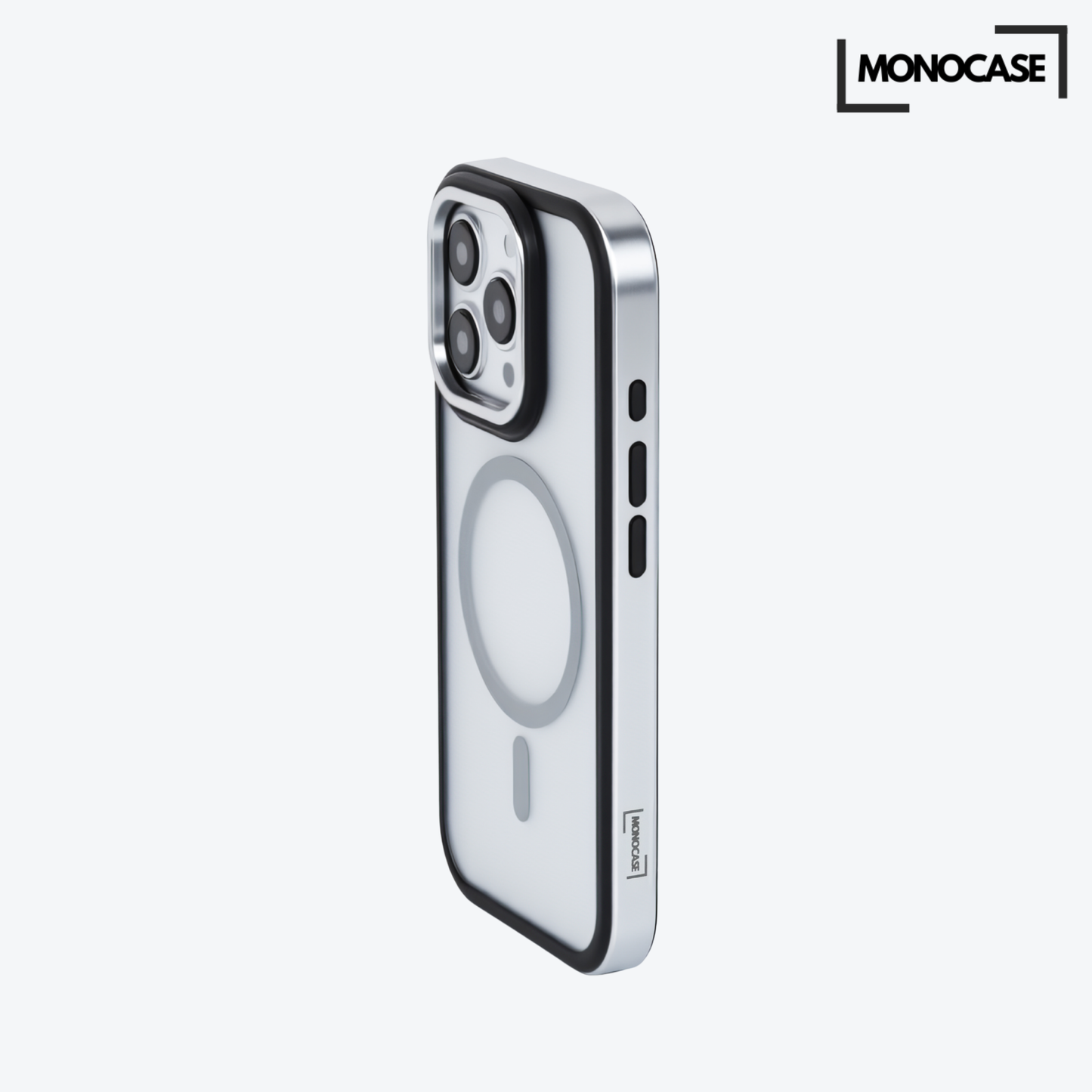 Monocase Luxe - iPhone 16 Pro Max (Silver)