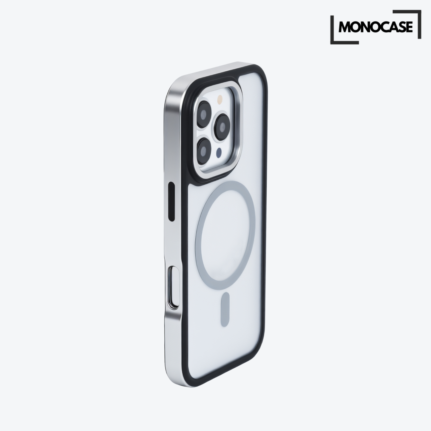 Monocase Luxe - iPhone 16 Pro Max (Silver)