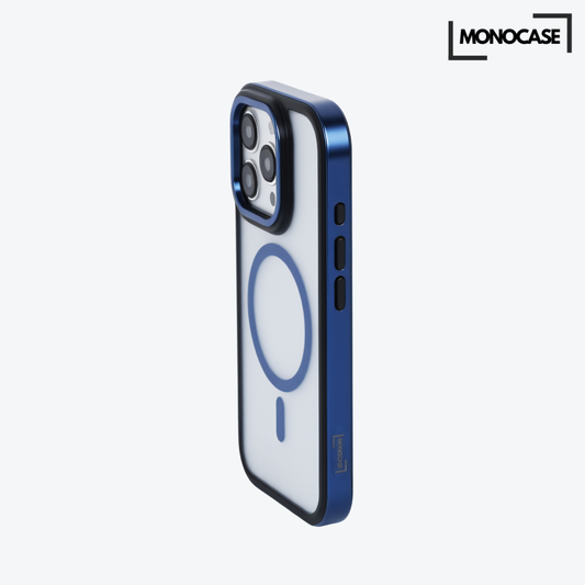 Monocase Luxe - iPhone 16 Pro (Navy Blue)