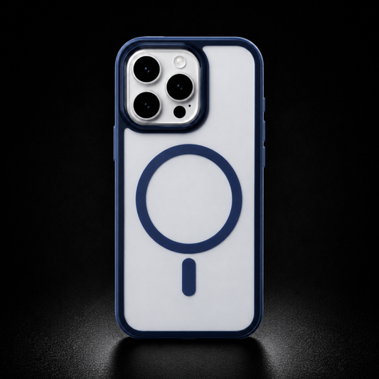 Monocase Luxe - iPhone 16 Pro (Navy Blue)