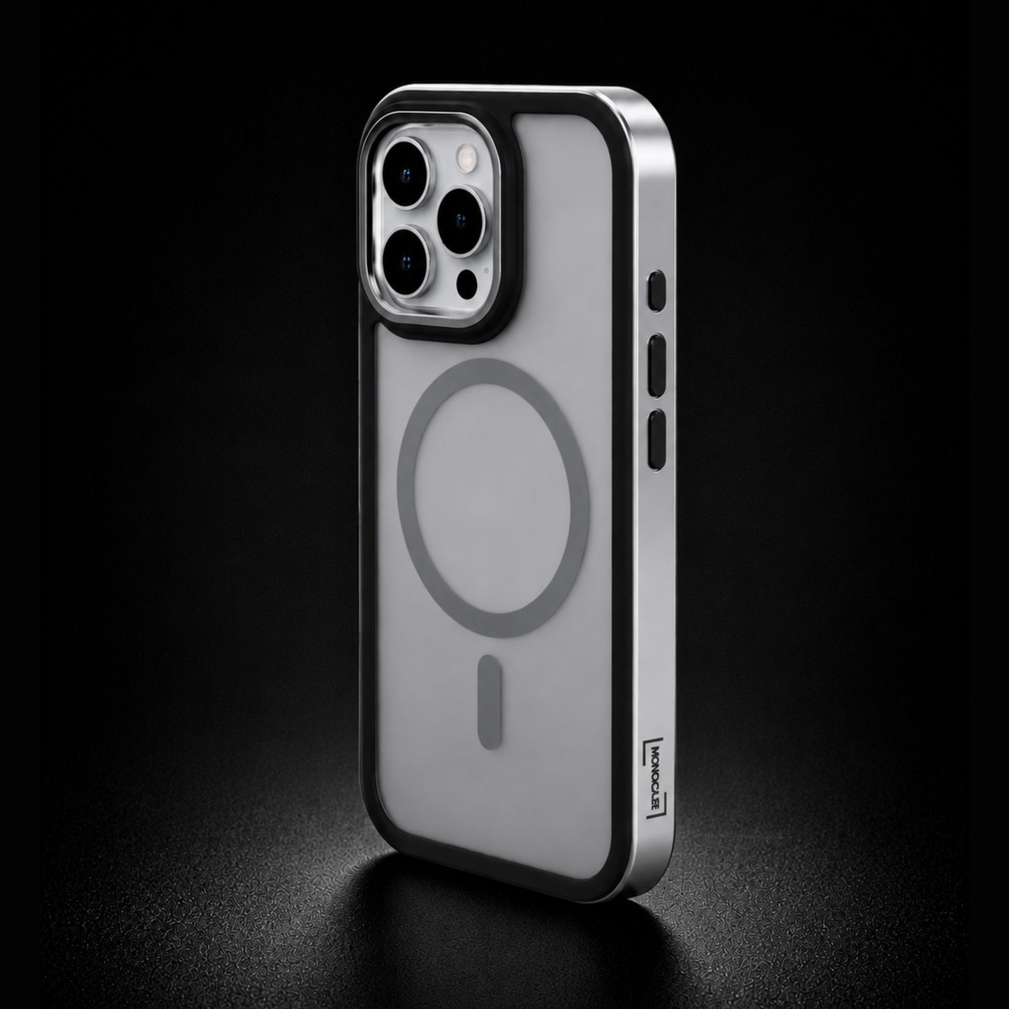 Monocase Luxe - iPhone 16 Pro Max (Silver)